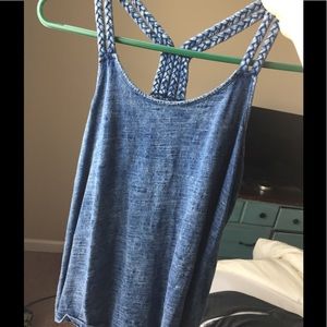 Mossimo denim fabric tank top